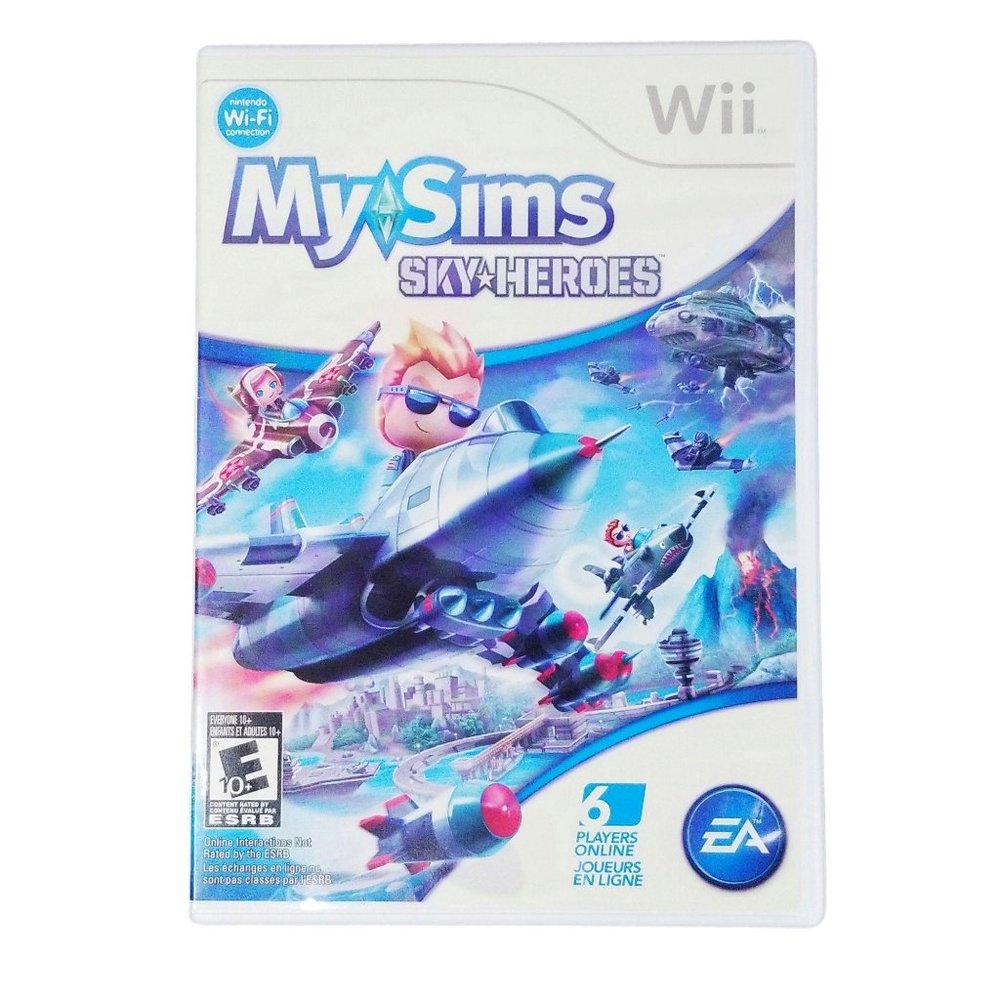 Nintendo Wii My Sims Sky Heroes Complete Tested